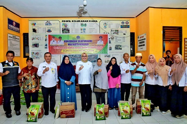 Pemkot Kendari Salurkan 316 Paket Sembako untuk Warga Terdampak Banjir di Tiga Kelurahan