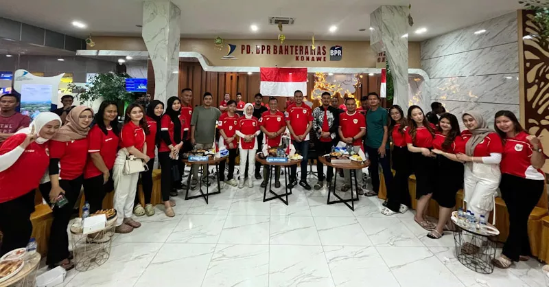 BPR Bahteramas Konawe Ajak Nasabah Nobar Indonesia vs Bahrain, Dihadiri Wakil Bupati