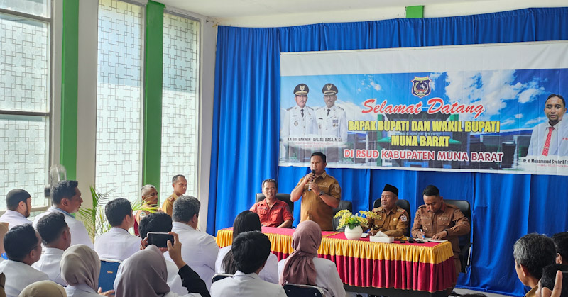 Kunjungi RSUD Mubar, Bupati Darwin: Ini Jantung Pelayanan Masyarakat
