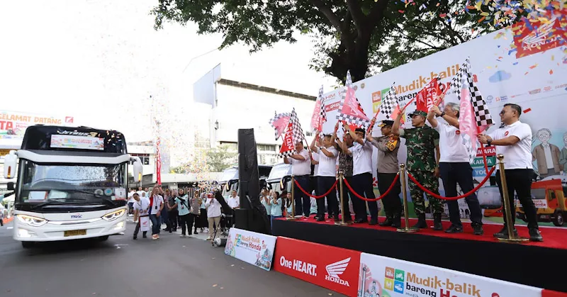 Mudik Bersama AHM, 2.572 Konsumen Setia Honda Siap Lebaran di Kampung Halaman