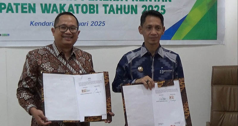 Pemda Wakatobi dan BPJS Ketenagakerjaan Perpanjang Kerja Sama Perlindungan Jaminan Sosial Bagi Pekerja Rentan hingga Non-ASN