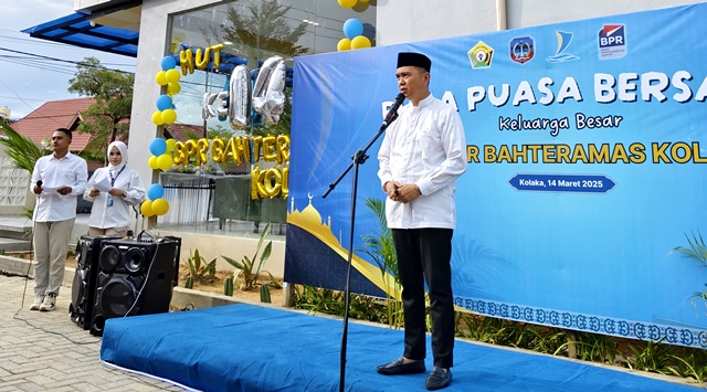 Peduli Sesama, BPR Bahteramas Kolaka Bagikan 500 Paket Sembako di HUT ke-14