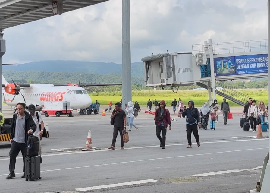 Arus Mudik Lebaran 2025: Sebanyak 15.012 Orang Tinggalkan Kendari Lewat Bandara Haluoleo