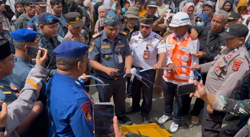 KSOP Kendari Resmi Lepas Peserta Mudik Gratis Perdana Rute Kendari—Raha