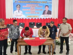 Pemkab Mubar dan PT ASDP Teken Mou: Penyeberangan Feri Tondasi–Torobulu Beroperasi sebelum Lebaran