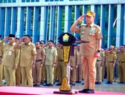 Pimpin Apel Perdana, Gubernur ASR Bagi 556 Paket Sembako dan Janji Bakal Naikan TPP ASN