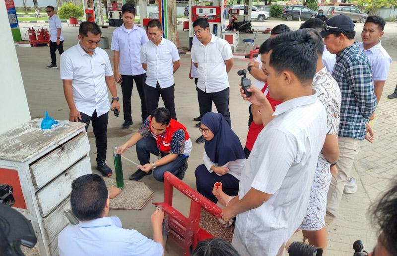 Pertamina, ESDM dan Polda Sultra Cek Kualitas BBM di SPBU, Ini Hasilnya