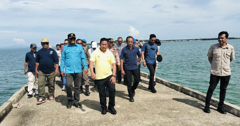 Bupati Mubar Alih Fungsikan Pelabuhan TPI Jadi Pelabuhan Bongkar Muat