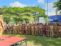 Sanksi Penghapusan TPP Menanti ASN Mubar yang Malas Ikut Apel Gabungan