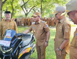 Bupati Mubar Serahkan Randis kepada 81 Kepala Desa