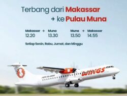 Mulai 21 Maret 2025, Wings Air Buka Rute Penerbangan Makassar—Raha