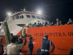 KSOP Kendari Berangkatkan 329 Peserta Mudik Gratis Tujuan Raha