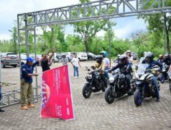 Jelang MotoGP 2025 Mandalika, Asmo Sulsel Bersama Bikers Honda Makassar Ramaikan Ajang GP HUB Goes to Makassar