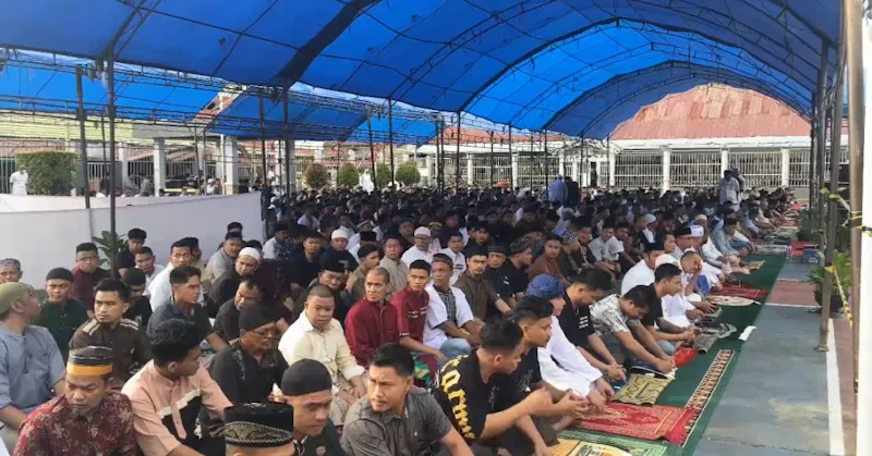 690 Warga Binaan Lapas Kelas II A Kendari Dapat Remisi Idulfitri 2025