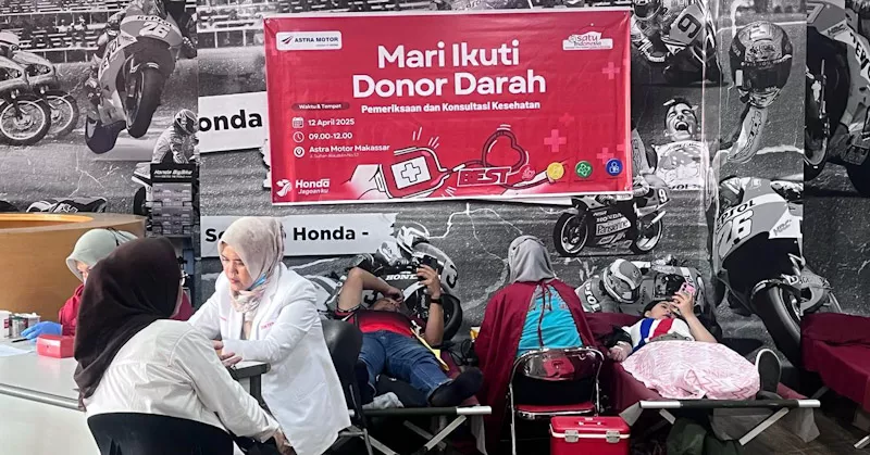 Asmo Sulsel Gelar Donor Darah untuk Bantu Sesama, Berhasil Kumpulkan 50 Kantong Darah 1 Asmo Sulsel Gelar Donor Darah untuk Bantu Sesama, Berhasil Kumpulkan 50 Kantong Darah