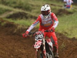 Lawan Trek Ekstrem, CRF Tetap Melesat Raih Podium di Kejurnas Motocross Wonosobo