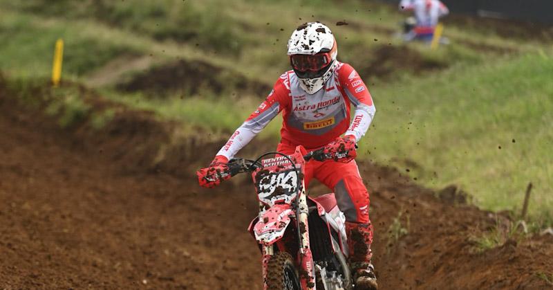 Lawan Trek Ekstrem, CRF Tetap Melesat Raih Podium di Kejurnas Motocross Wonosobo