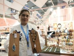 Dukungan BRI Antar Usaha Lokal Perhiasan Batu Alam Jangkau Pasar Internasional