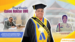 Jejak Prof Ruslin Maju Pilrek UHO 2025: Pejuang Menwa di Timor-Timur hingga Dekan Farmasi