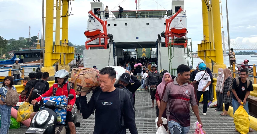 Arus Balik Wawonii-Kendari Padat, 1.811 Penumpang Tiba di H+6 Lebaran