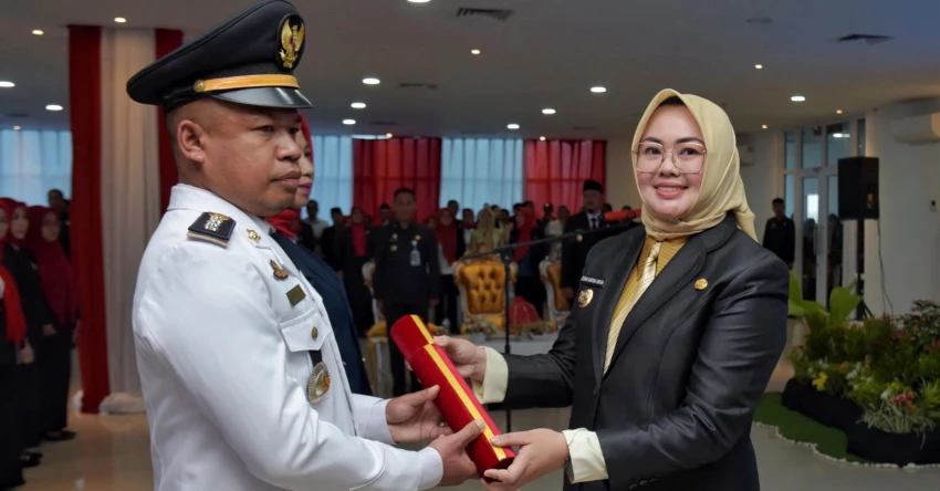 Wali Kota Siska Lantik 61 Pejabat Pemkot Kendari, Ini Daftar Namanya
