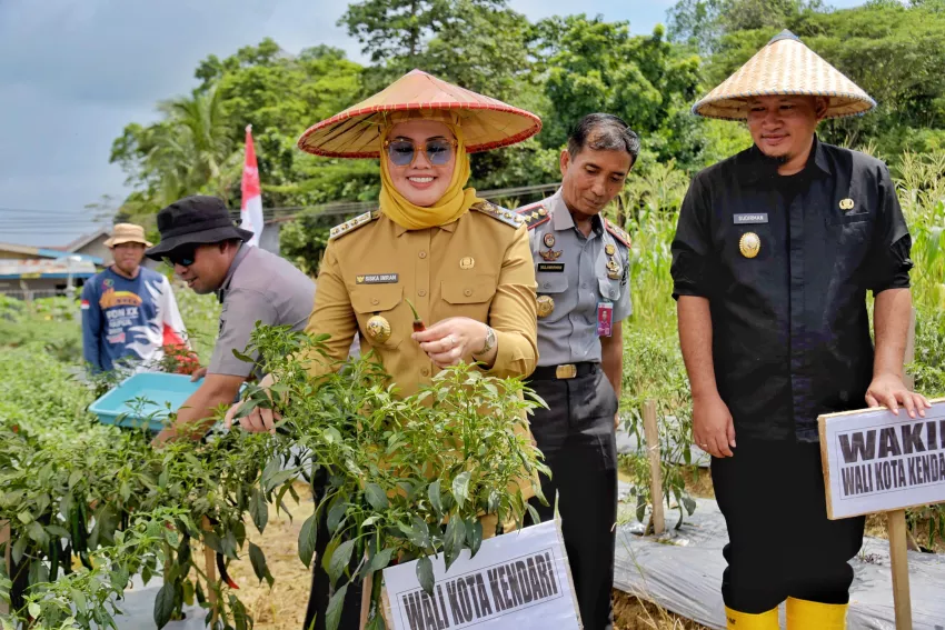 Pemkot Kendari Dukung Ketahanan Pangan Lewat Program Penanaman di Lapas 1 Pemkot Kendari Dukung Ketahanan Pangan Lewat Program Penanaman di Lapas