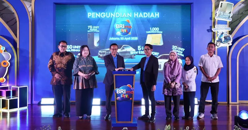 Pemenang BRImo FSTVL 2024 Diumumkan, Nasabah BRI Bawa Pulang Mobil BMW hingga Ribuan Tabungan Emas 1 Pemenang BRImo FSTVL 2024 Diumumkan, Nasabah BRI Bawa Pulang Mobil BMW hingga Ribuan Tabungan Emas