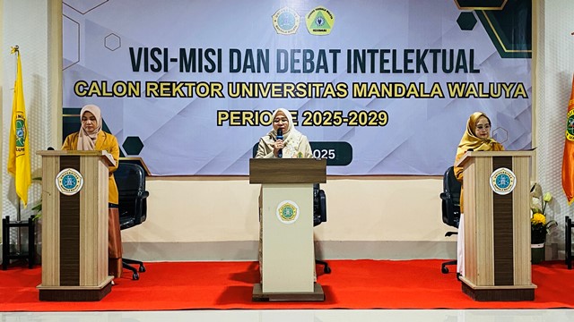 UMW Kendari Segera Punya Rektor Baru, Tiga Kandidat Perempuan Adu Program