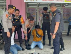 Dua Tukang Parkir Liar Berbekal Badik di Kawasan Kampus Baru Diamankan Polisi