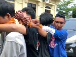 Serang Warga dan Rusak Kendaraan, Empat Anggota Geng Motor di Kendari Ditangkap