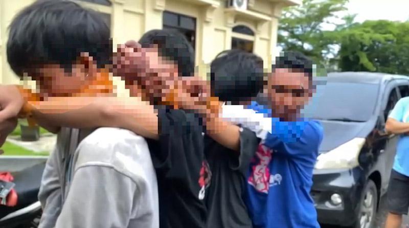 Serang Warga dan Rusak Kendaraan, Empat Anggota Geng Motor di Kendari Ditangkap