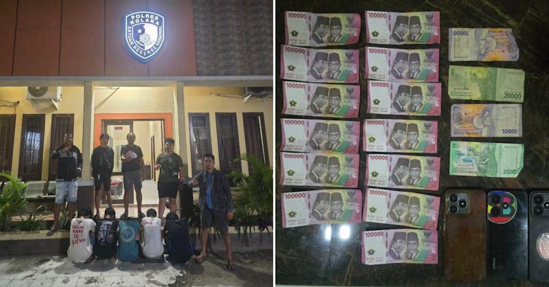 Edarkan Uang Palsu, Tiga Pemuda di Kolaka Diringkus Polisi