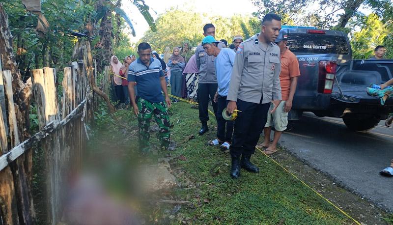 Pria Ditemukan Tewas di Jalan Poros Wakuru-Walengkabola, Diduga Korban Tabrak Lari