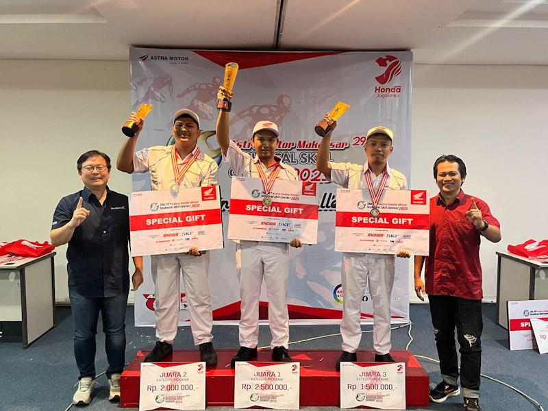 Asmo Sulsel Umumkan Juara Technical Skill Contest 2025 Regional, Mekanik dan Service Advisor Terbaik Siap Melaju ke Tingkat Nasional 1 Asmo Sulsel Umumkan Juara Technical Skill Contest 2025 Regional, Mekanik dan Service Advisor Terbaik Siap Melaju ke Tingkat Nasional