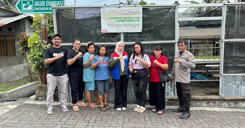 Pertamina Patra Niaga Dukung Ketahanan Pangan Keluarga Melalui Budidaya Hidroponik di Bitung 1 Pertamina Patra Niaga Dukung Ketahanan Pangan Keluarga Melalui Budidaya Hidroponik di Bitung