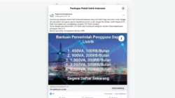 Cek Fakta: Pembebasan Biaya Tarif Listrik dan Keringanan Tagihan PLN [KELIRU]