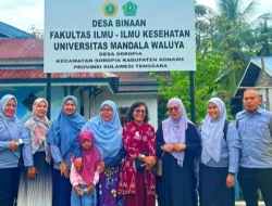 Cegah Hipertensi dan Stroke, Mahasiswa Fikes UMW Kendari Terjun Langsung ke Soropia