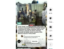 Cek Fakta: Penggerebekan Polisi Thailand di Tempat Penyekapan Warga Indonesia [KELIRU]