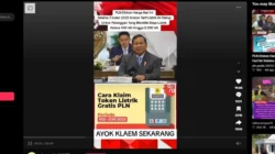 Cek Fakta: Diskon Tarif Listrik untuk Daya 450 VA hingga 2.200 VA Selama 3 Bulan [SALAH]