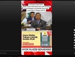 Cek Fakta: Diskon Tarif Listrik untuk Daya 450 VA hingga 2.200 VA Selama 3 Bulan [SALAH]