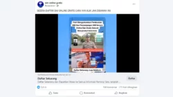 Cek Fakta: Pendaftaran SIM Online Gratis [SALAH]