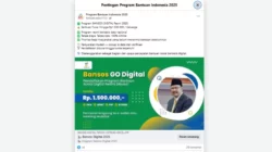 Cek Fakta: Bansos Go Digital Rp1,5 Juta dari Kementerian Sosial [SALAH]