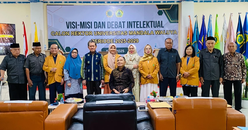 Debat Calon Rektor UMW Kendari Digelar, Penetapan Akhir Ditentukan Pendiri Yayasan