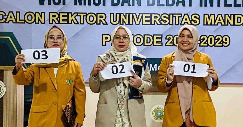 UMW Kendari Segera Punya Rektor Baru, Tiga Kandidat Perempuan Adu Program
