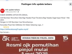 Cek Fakta: OJK Resmikan Pemutihan Data bagi Nasabah Pinjol Adalah Hoaks
