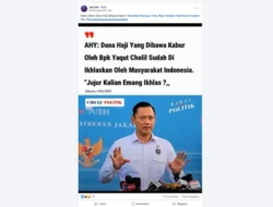 Cek Fakta: AHY Sebut Dana Haji Dibawa Kabur Yaqut Cholil [KELIRU]