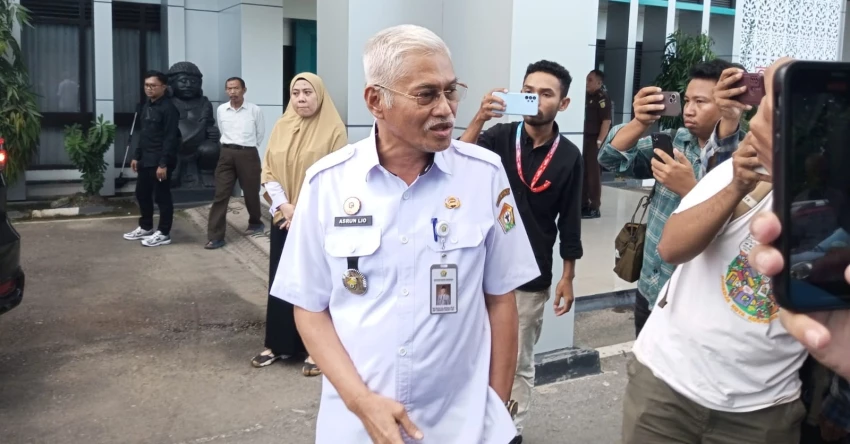 Diperiksa Jaksa Terkait Korupsi Kantor Penghubung, Sekda Asrun Lio: Saya Masih Saksi
