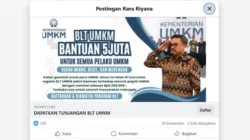 Cek Fakta: BLT Untuk Semua Pelaku UMKM dari Kementerian UMKM [PENIPUAN]