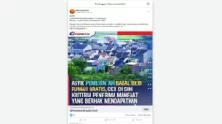 Cek Fakta: Tautan Bantuan Rumah Gratis dari Pemerintah 2025 [PENIPUAN]
