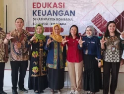 OJK, Bank Sultra dan BPR Bahteramas Bombana Beri Edukasi Keuangan Warga di Rumbia Tengah